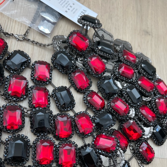 Ruby Rhinestone Blouse - Picture 5 of 7